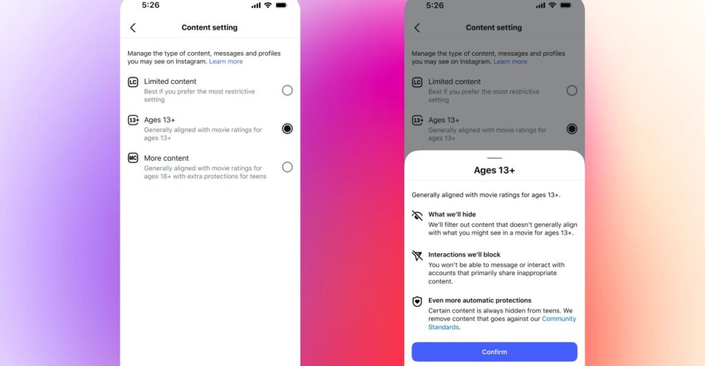 Meta agrees to ‘reduce’ Instagram’s PG-13 rating references