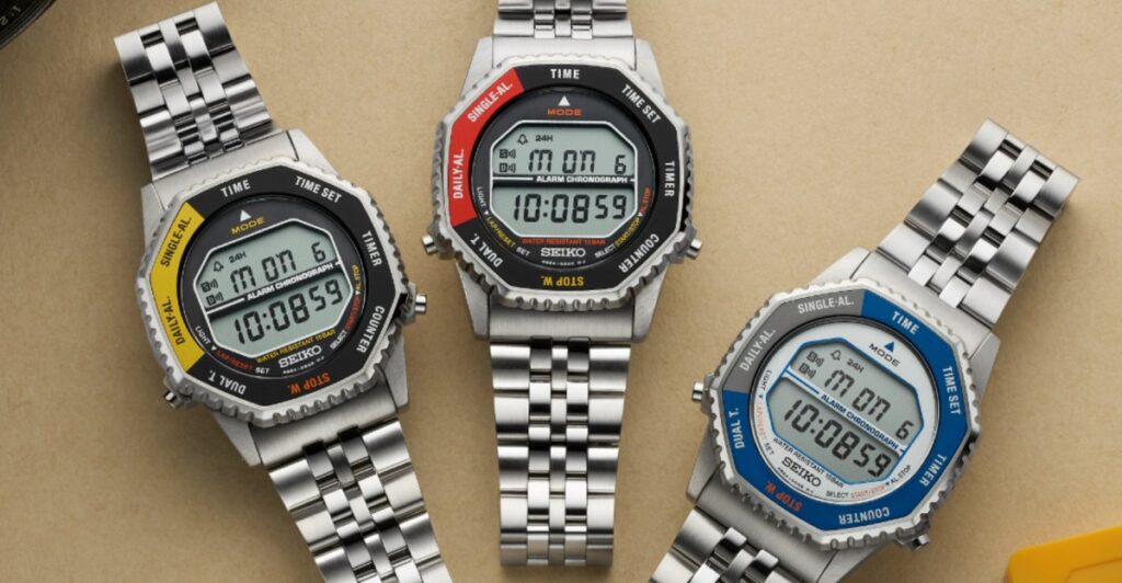 Seiko resurrected a 44-year-old digital watch NASA astronauts wore to space
