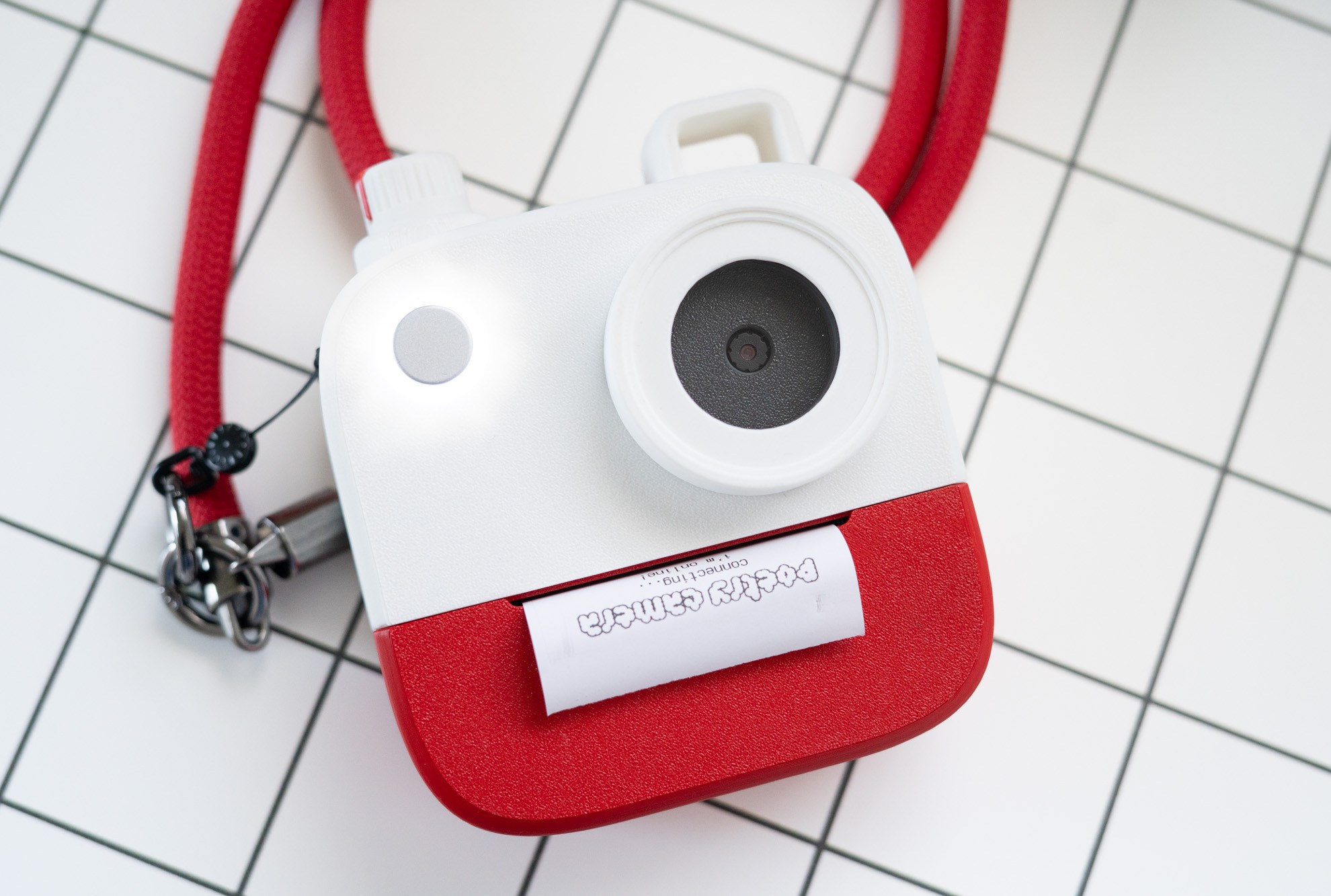 Poetry Camera shown on a desk