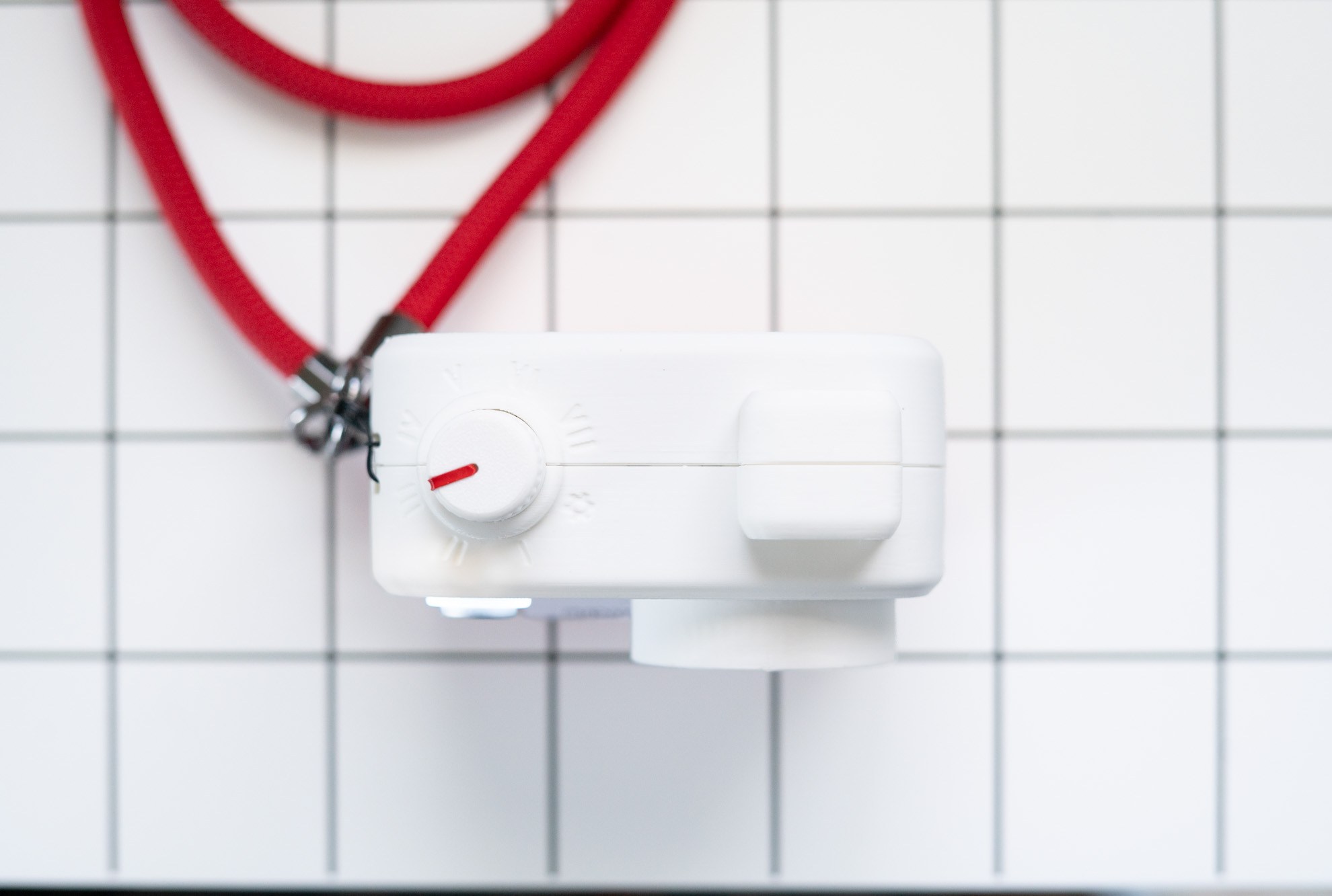 Poetry Camera shown top down on a desk