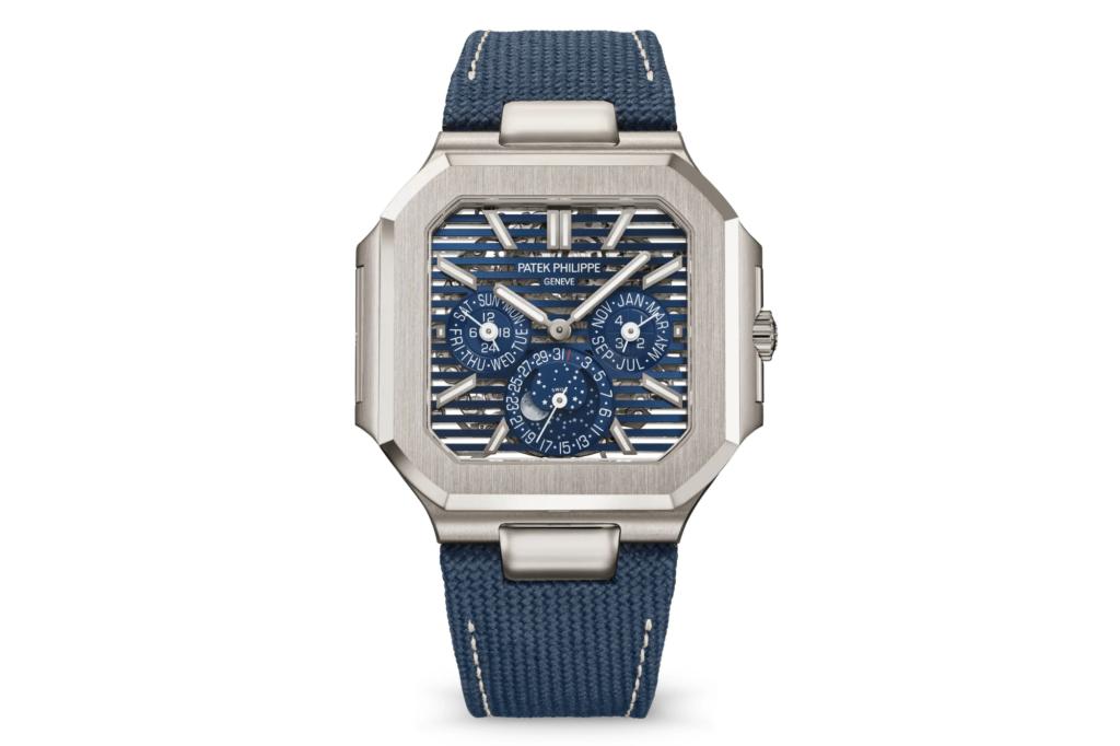 Patek Philippe Cubitus 5840P-001 on white background