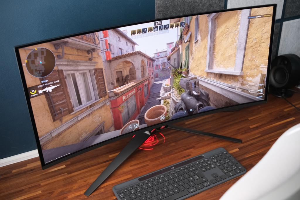 Asus ROG Swift PG34CWDN review gaming 1