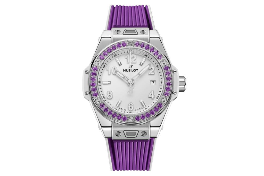 Big Bang Joyful Steel Purple on white background