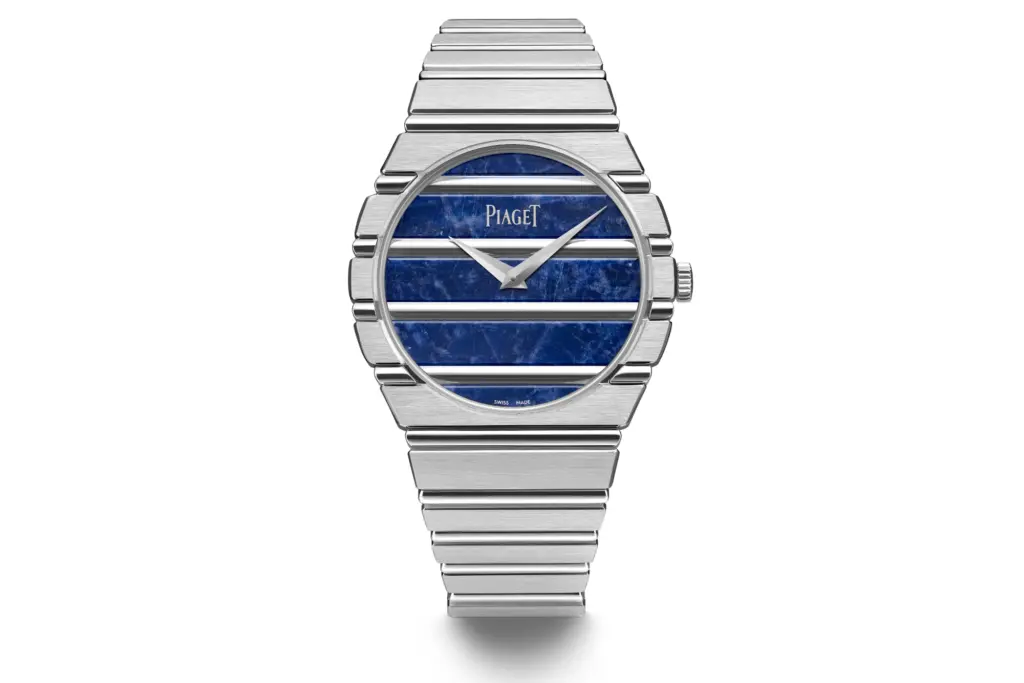 Piaget Polo 79 Sodalite on white background