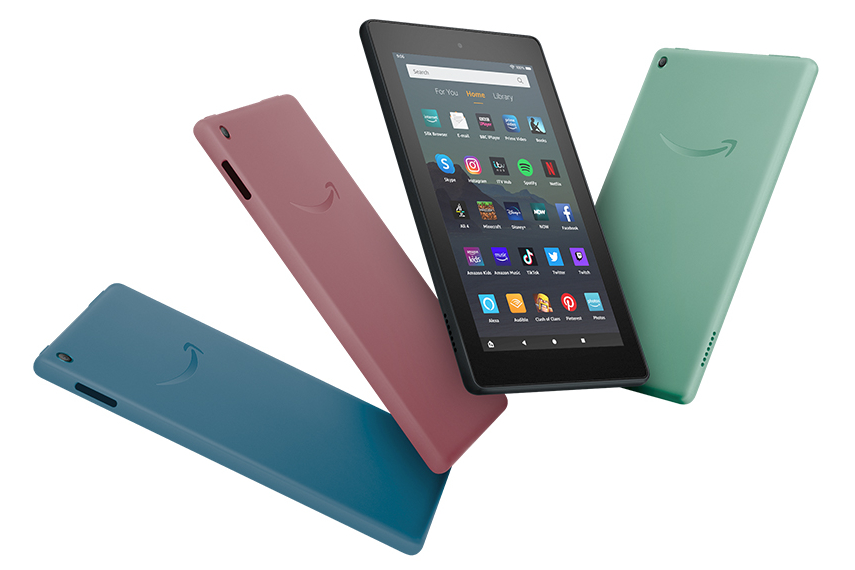 Fire 7 on white background