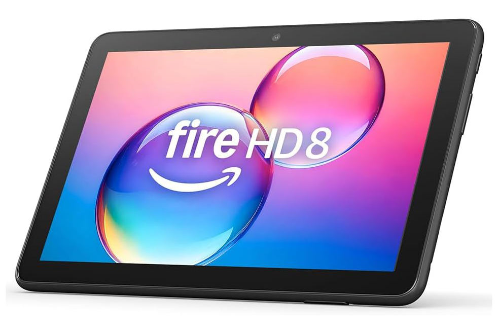 Fire HD 8 Plus on white background
