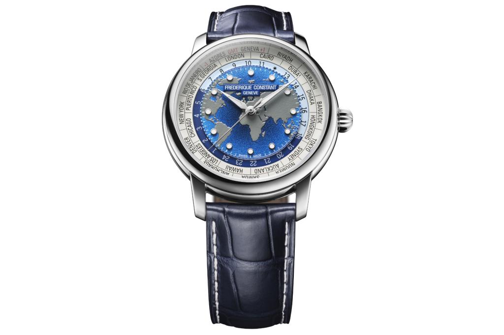 Classic Worldtimer Manufacture on white background