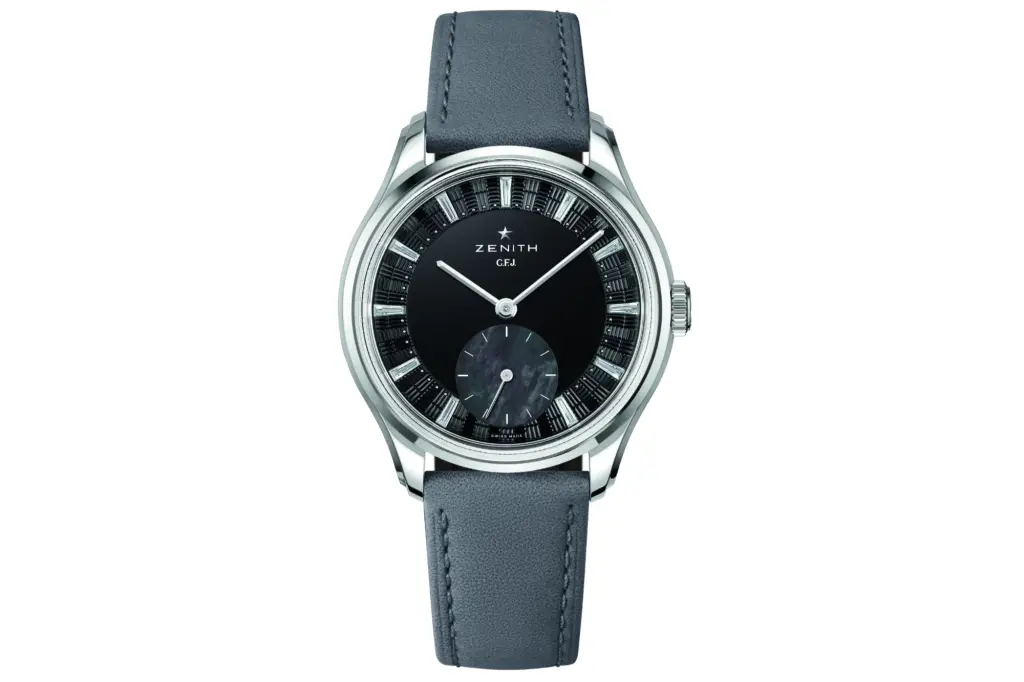 G.F.J. Tantalum on white background