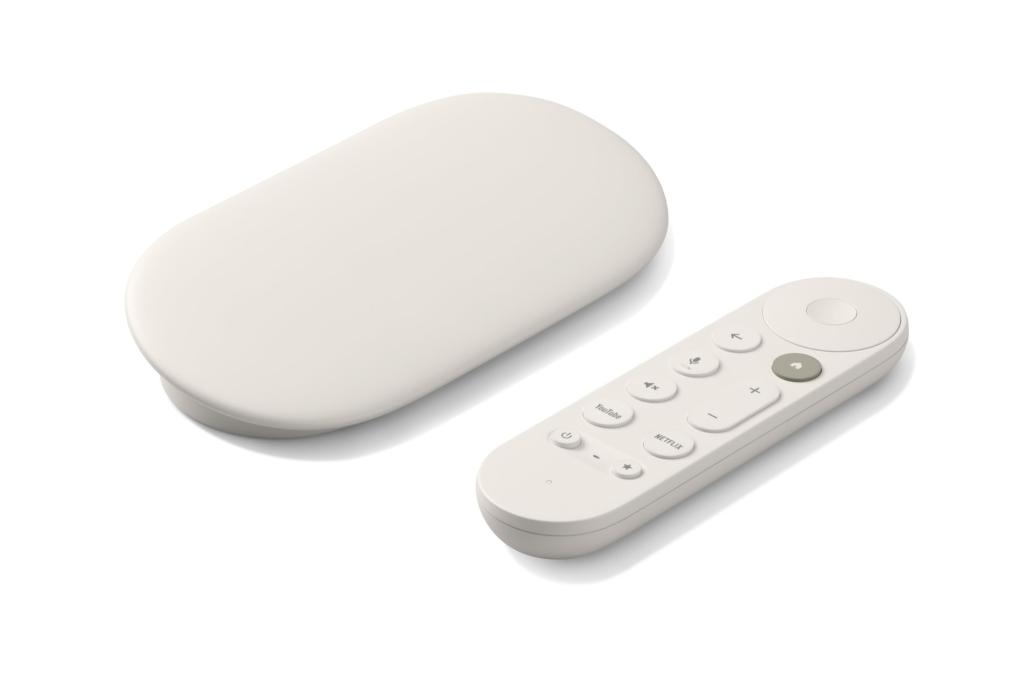 Google TV Streamer on white background