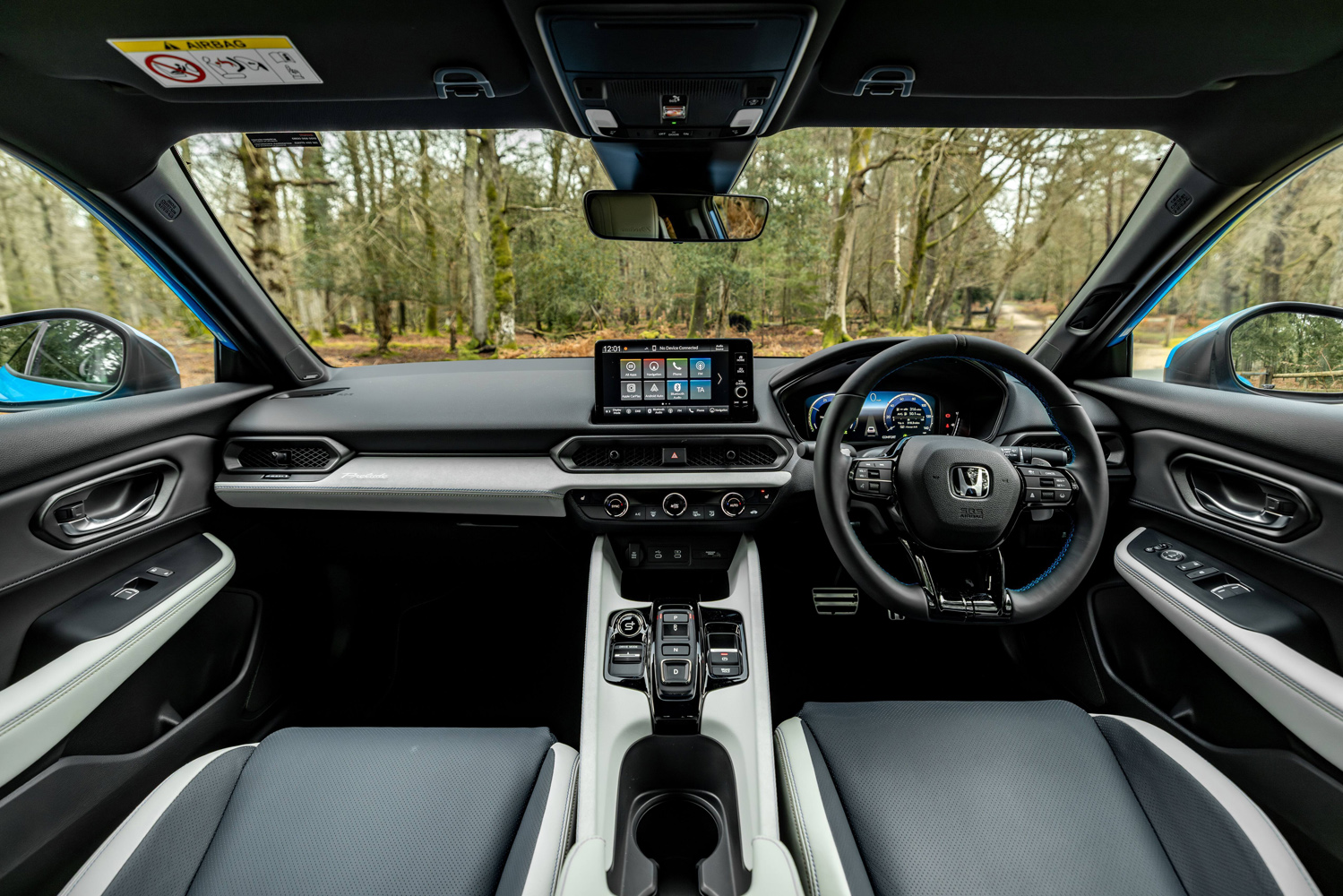 Honda Prelude 2026 drive dashboard