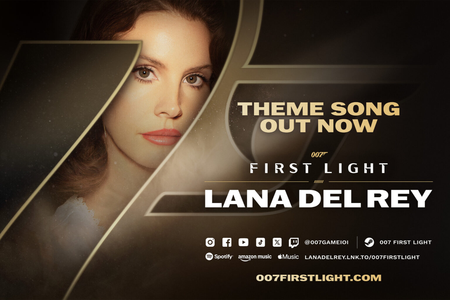Lana Del Rey finally gets a James Bond theme song with 007 First Light – and it might be the best video game song ever