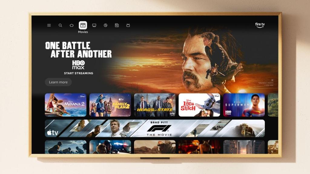 New Fire TV UI 2026