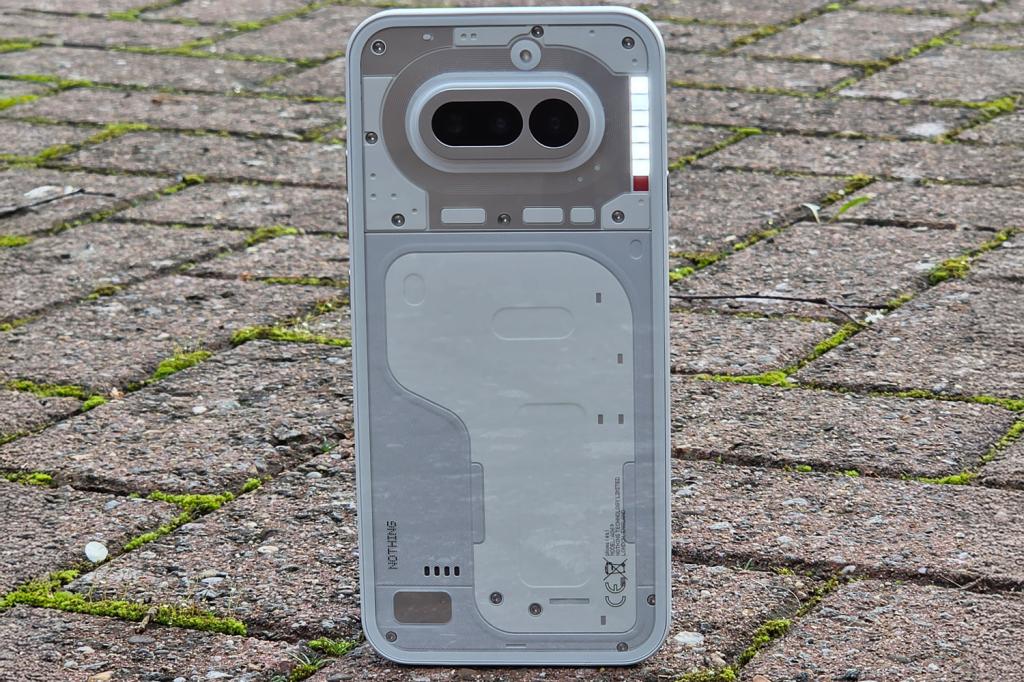 Nothing Phone 4a review rear