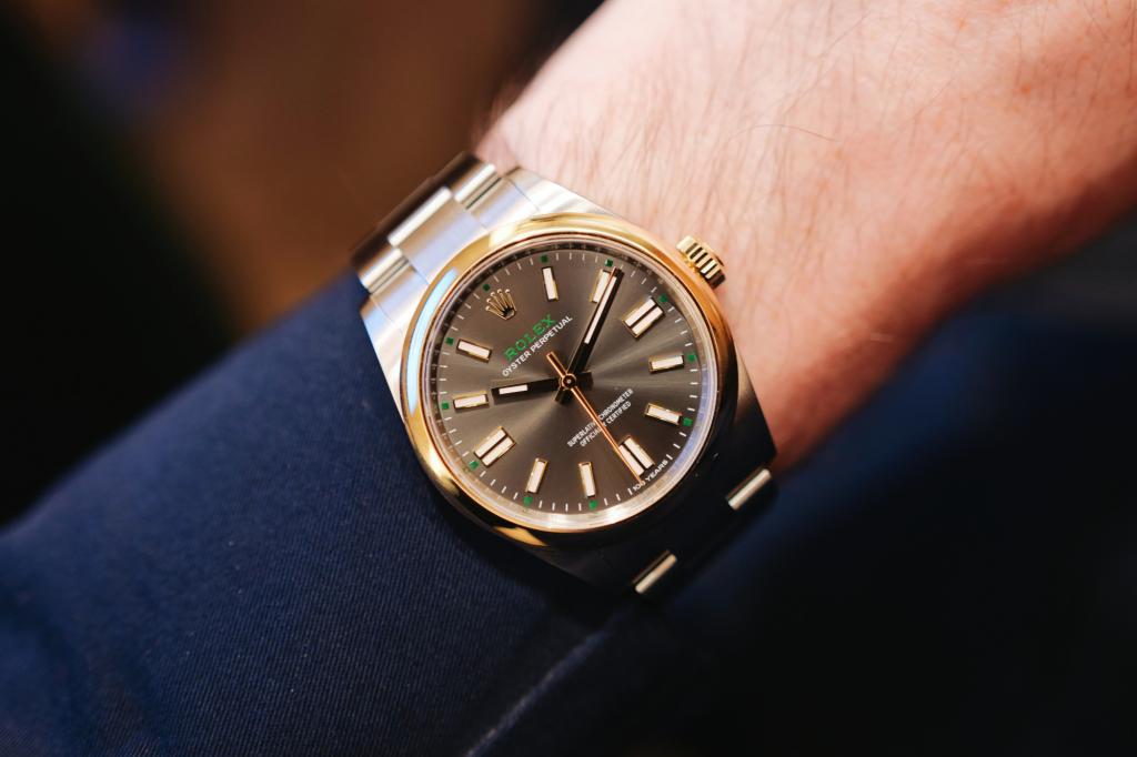 Oyster Perpetual 41 – 100 Years of The Oyster on wrist