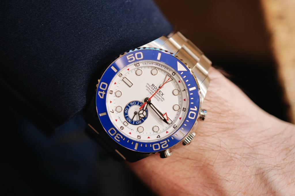 Yacht-Master II on wrist
