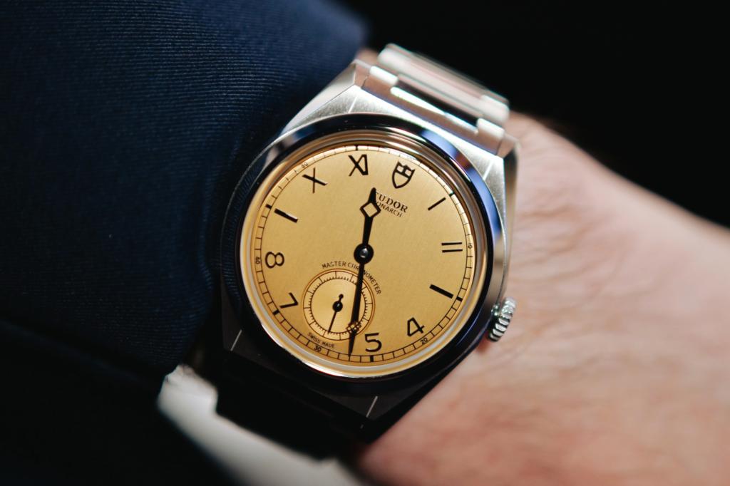 Tudor Monarch on wrist