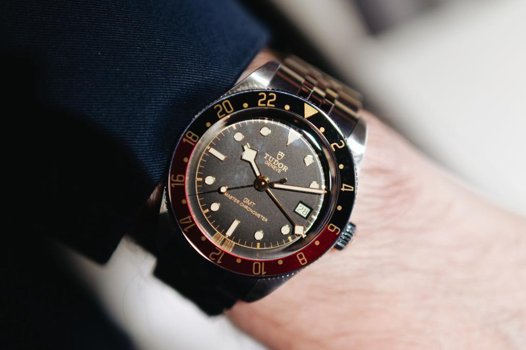 Tudor Black Bay 58 GMT on wrist