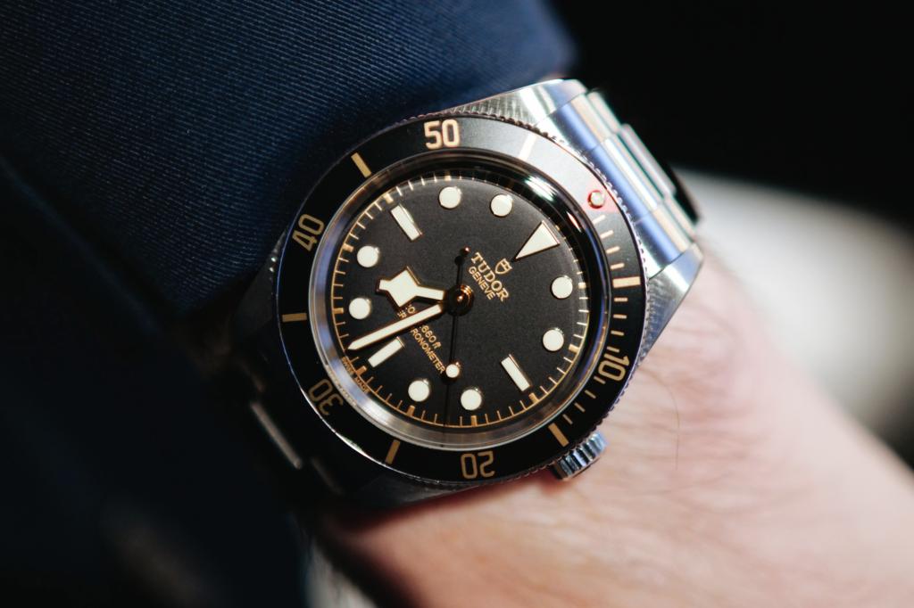 Tudor Black Bay 58 on wrist