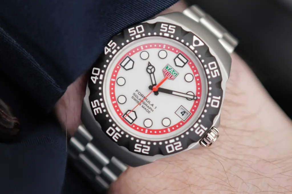 TAG Heuer Formula 1 on wrist