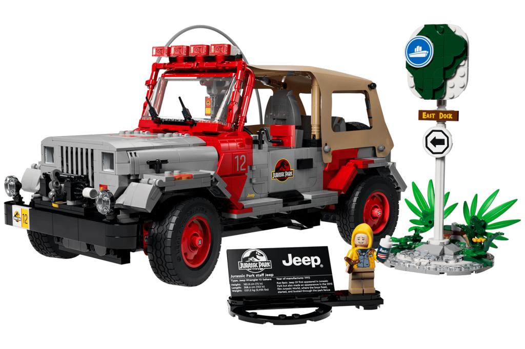 Lego Jurassic Park Jeep Wrangler