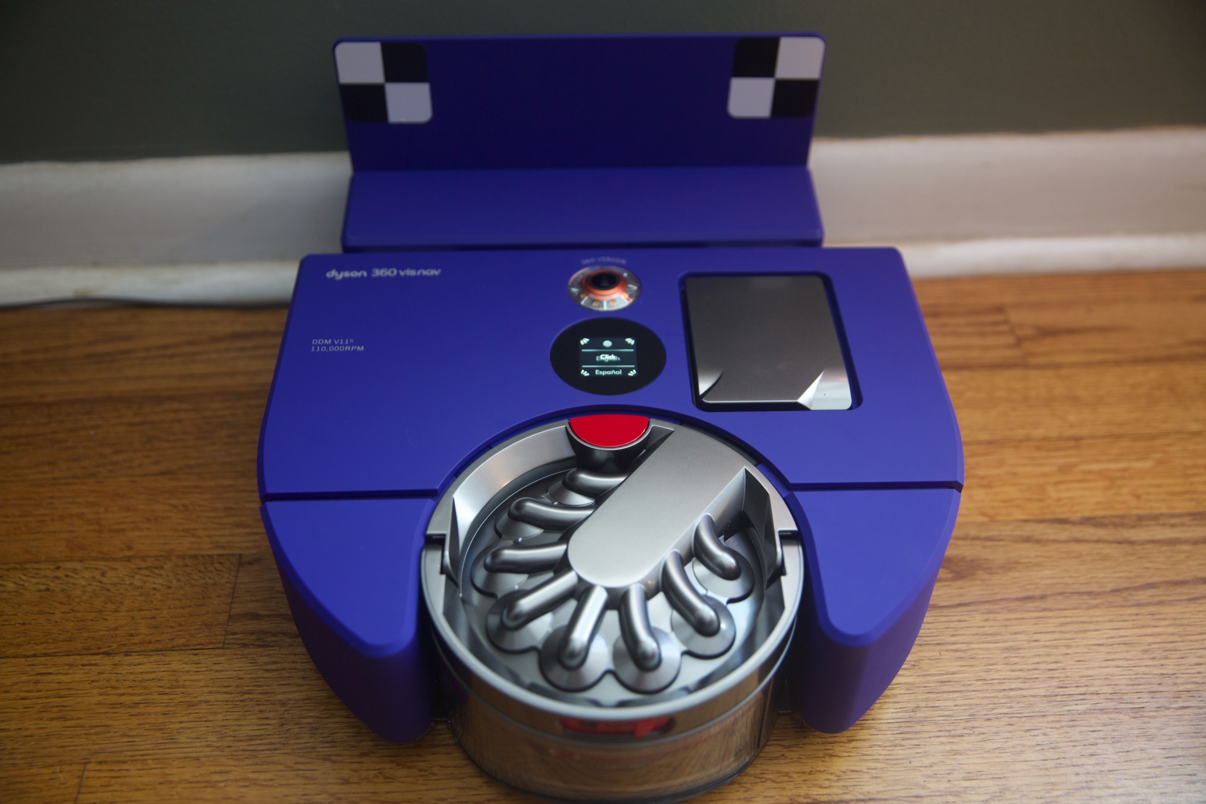 The Dyson Vis Nav, Dyson’s previous robot vacuum, features a Dyson-designed motor that’s more powerful than the one in the Spot + Scrub.