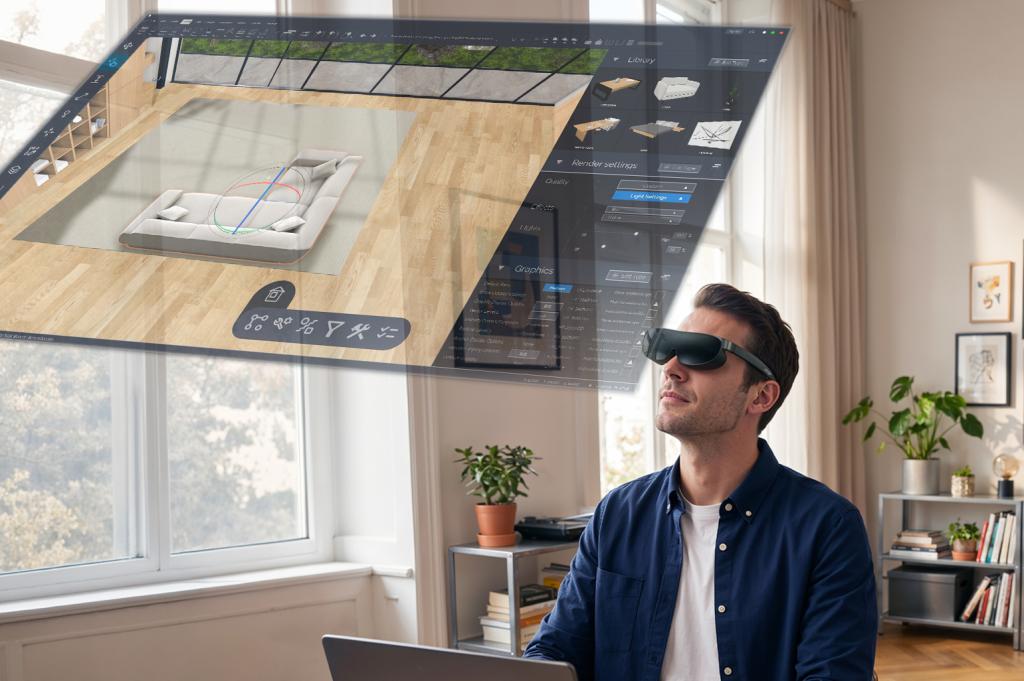 Acer AR Glasses GR100F lifestyle