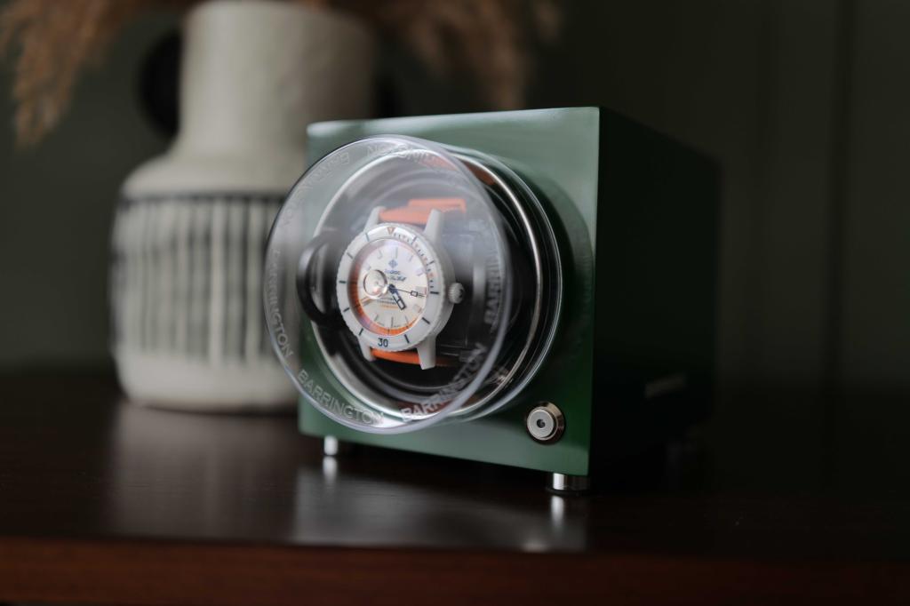 Barrington Watch Winder on dresser
