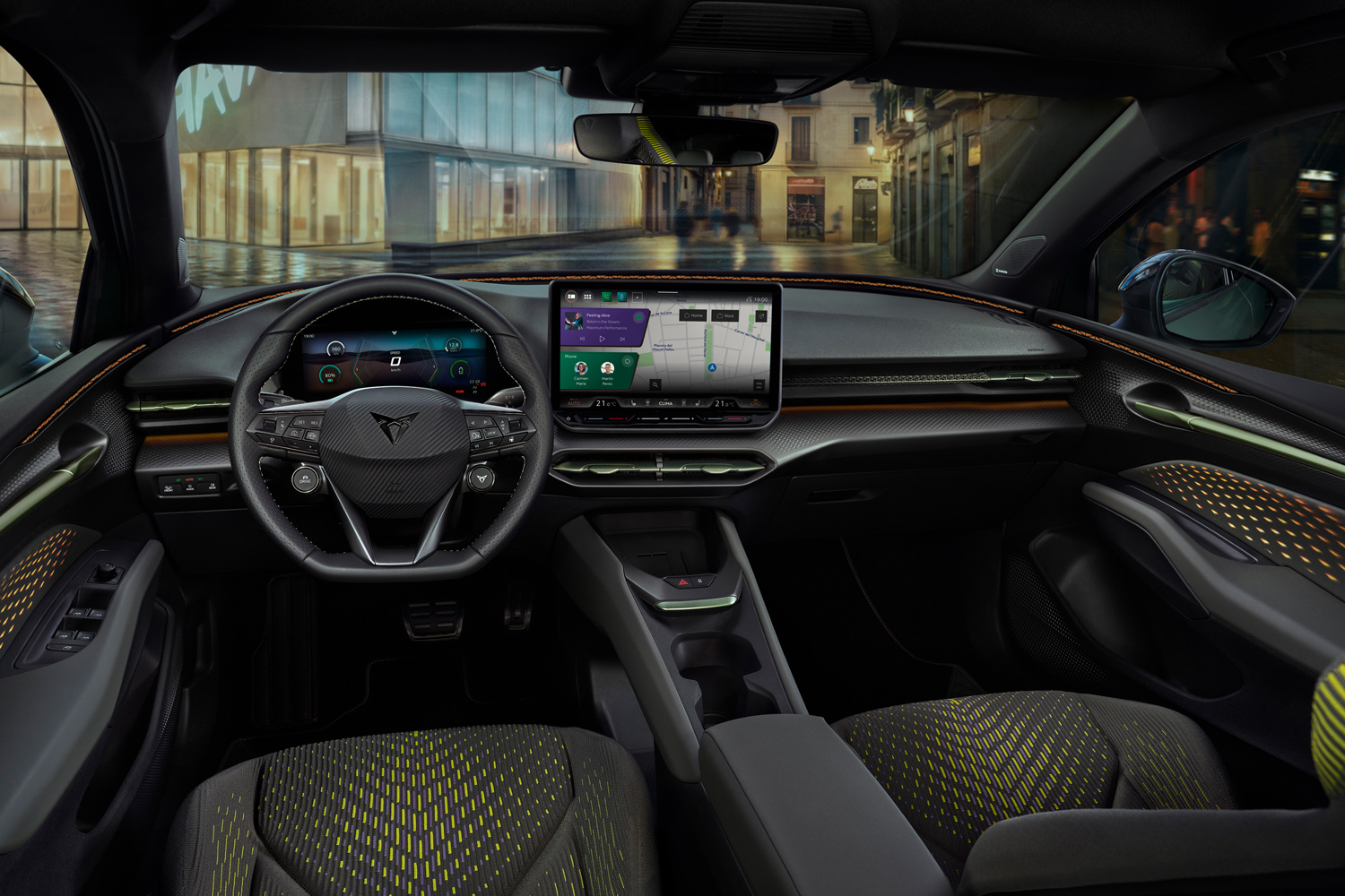 Cupra Raval VZ Extreme drive cockpit