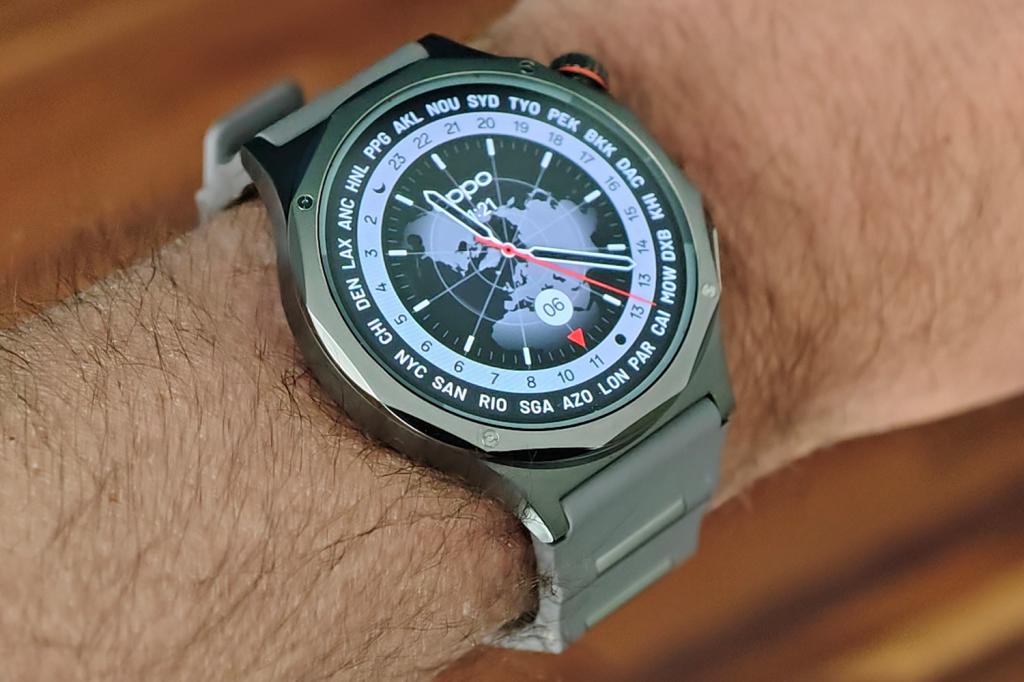 Oppo Watch X3 review on wrist