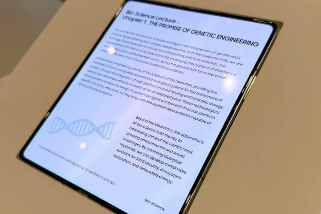 Samsung Creaseless display