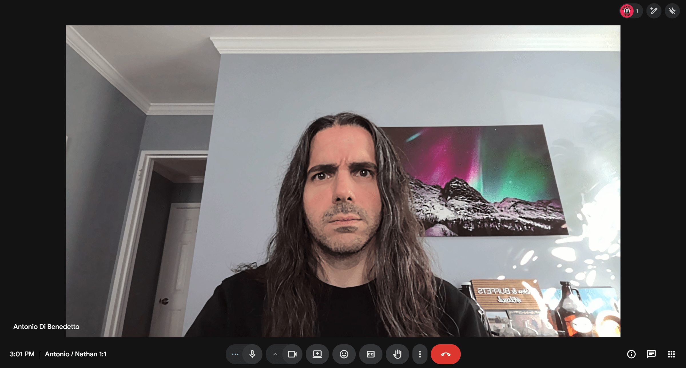 Me, wondering what is up with this webcam image quality.