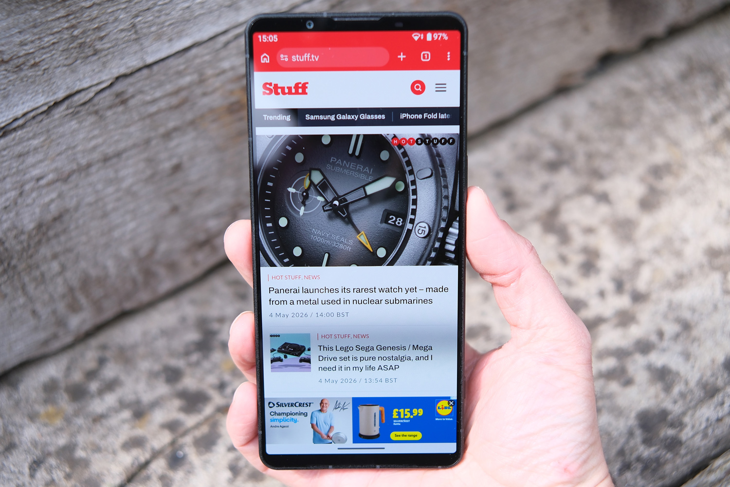 Sony Xperia 1 VIII review Stuff website