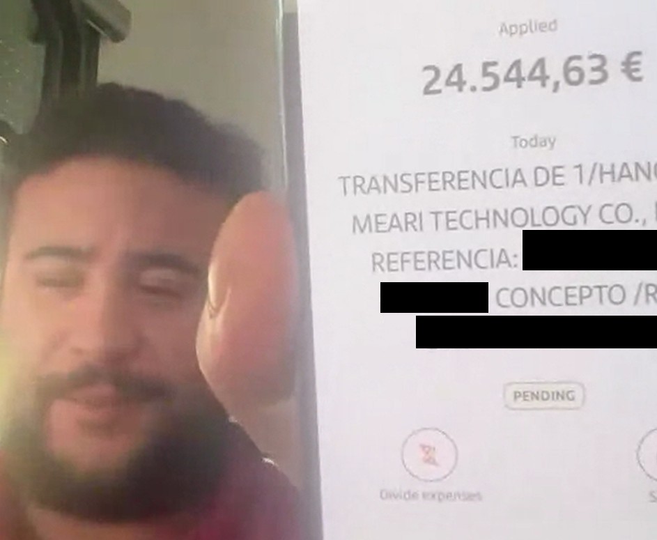 Azdoufal shows me that yes, Meari did pay the bug bounty.