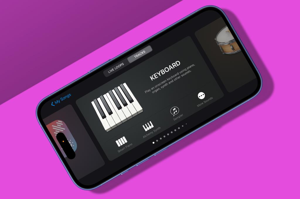 GarageBand picker