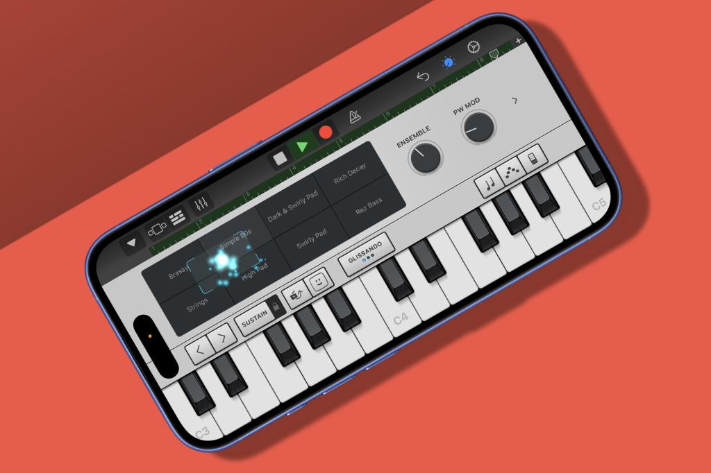Alchemy Synth in GarageBand