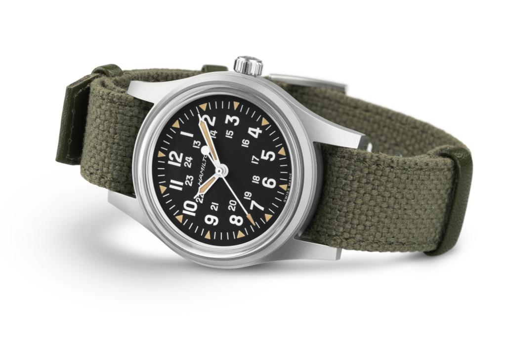Hamilton Khaki Field Mechanical 36mm on white background