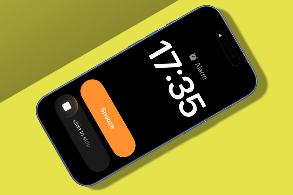 Clock alarm iOS 26