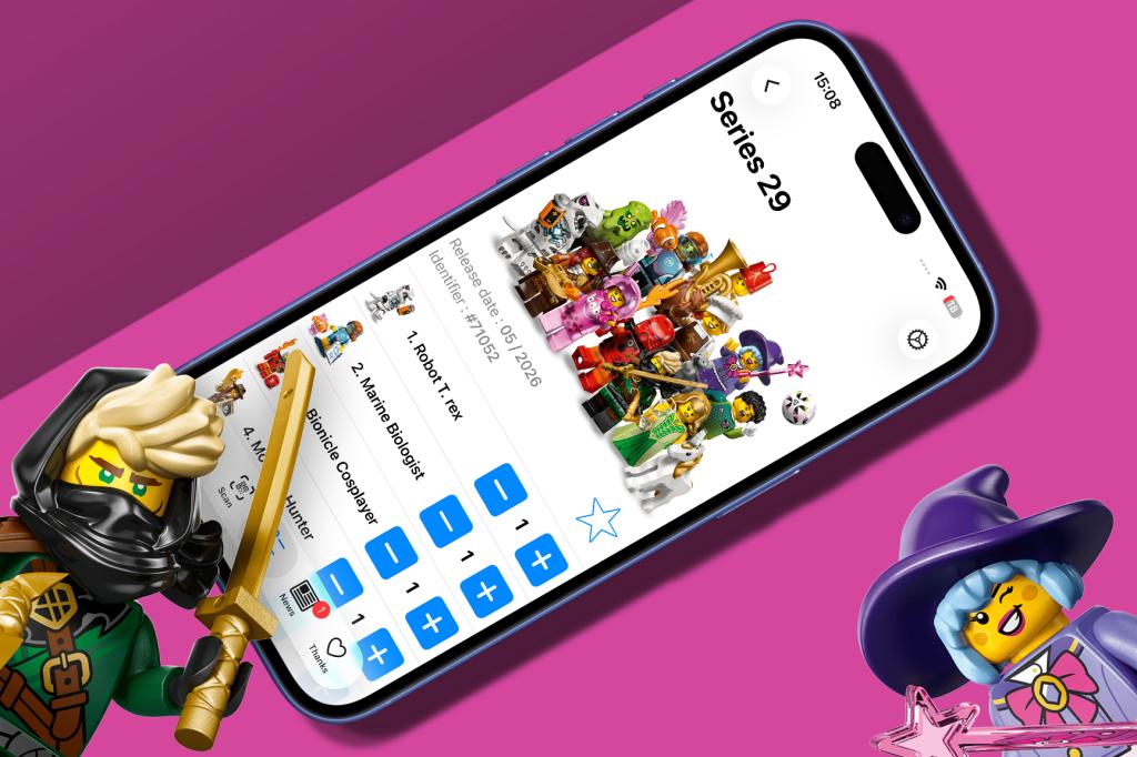 Minifig Scan app