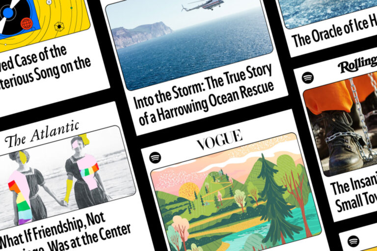 Spotify is turning magazine articles into audiobooks