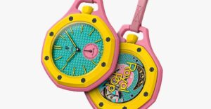 Swatch’s latest luxury collaboration is a $400 pocket watch