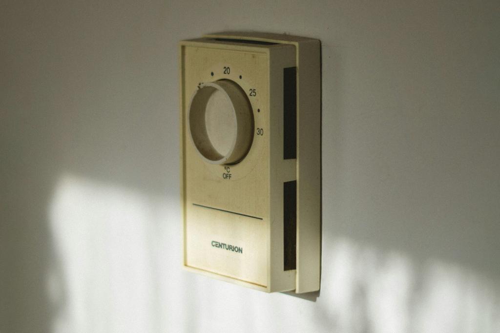 A very old thermostat