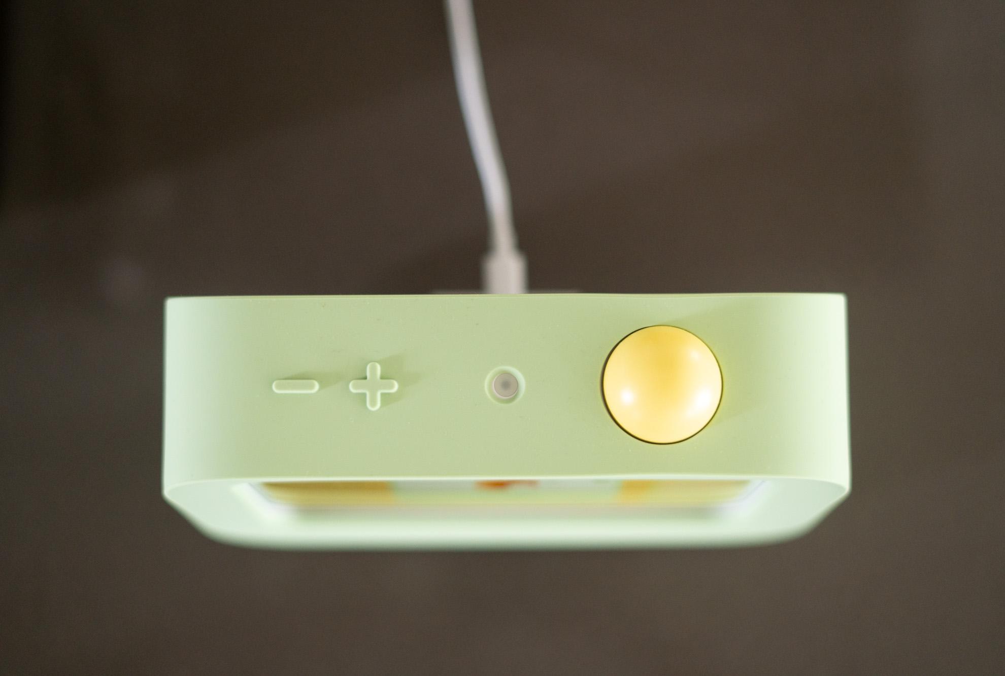 Skylight Buddy chore tracking device shown from top