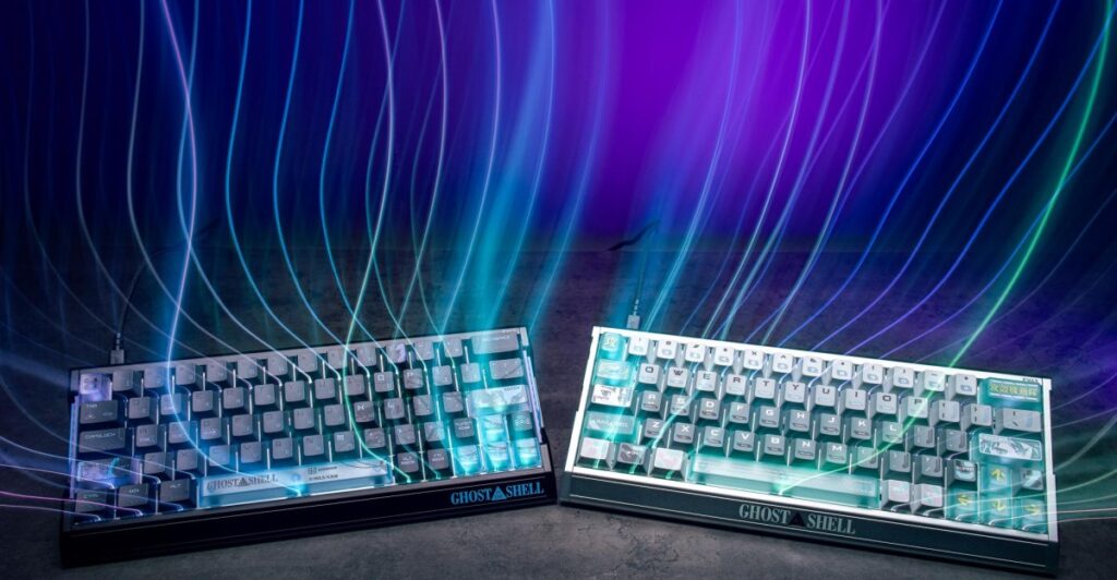 This Ghost in the Shell keyboard makes me want to activate the hundred spidery robot fingers inside my regular fingers