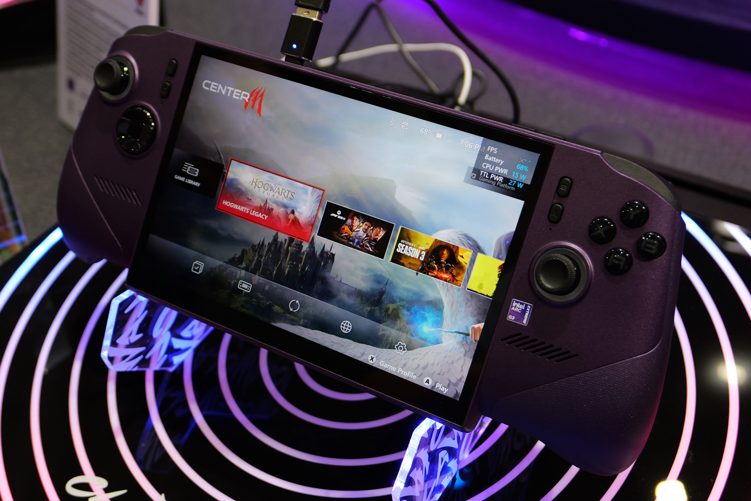 MSI Claw AI 8 plus hands-on UI