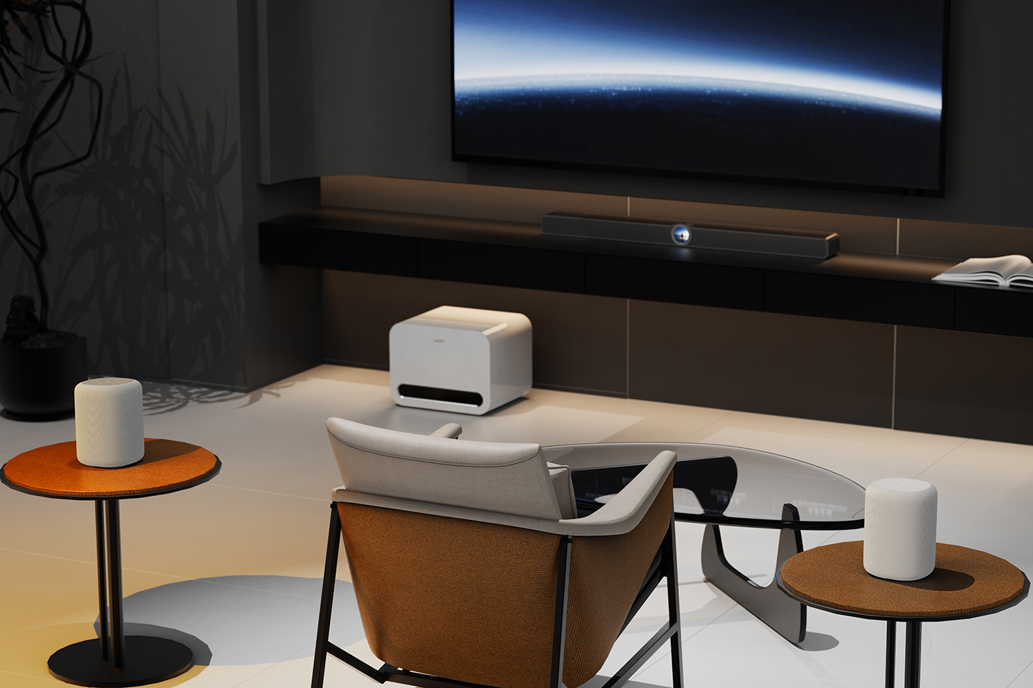 WiiM Bar with surrounds