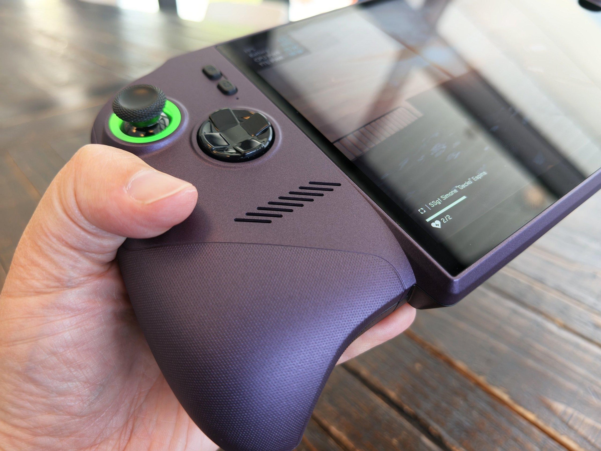 The click-click-click of the new D-pad will be polarizing, assuming that’s how it’s meant to feel.