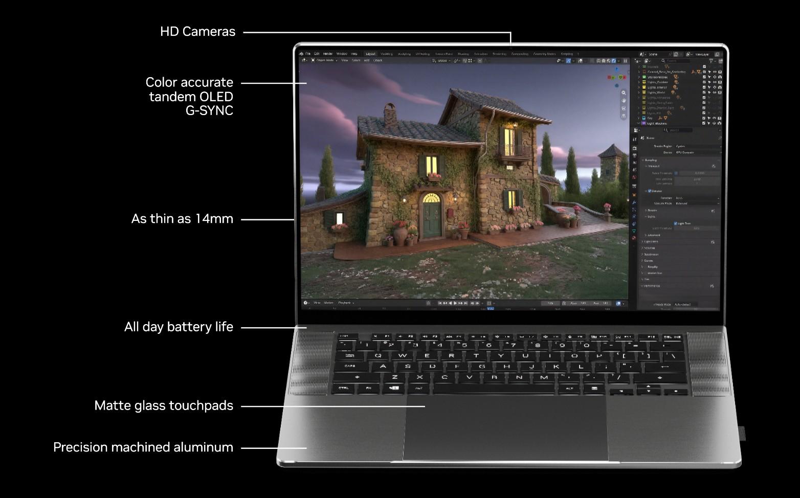Nvidia says RTX Spark laptops should have these features.