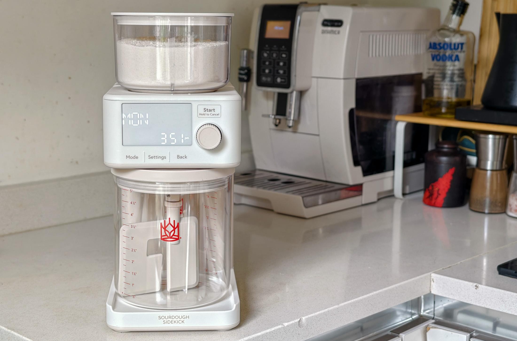 Photo of the Sourdough Sidekick on a kitchen counter