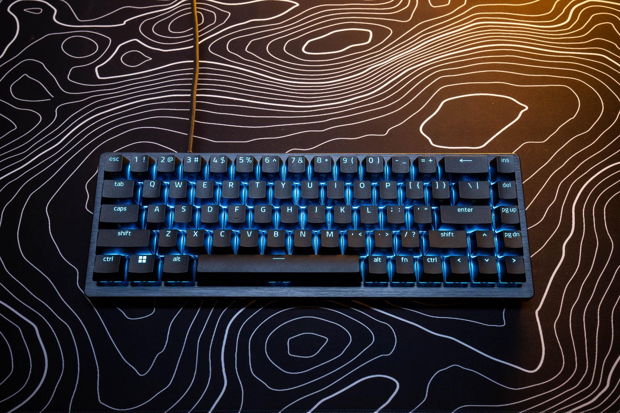 <em>The Razer Huntsman V3 HE Magnetic Mini 65-percent 8kHz.</em>