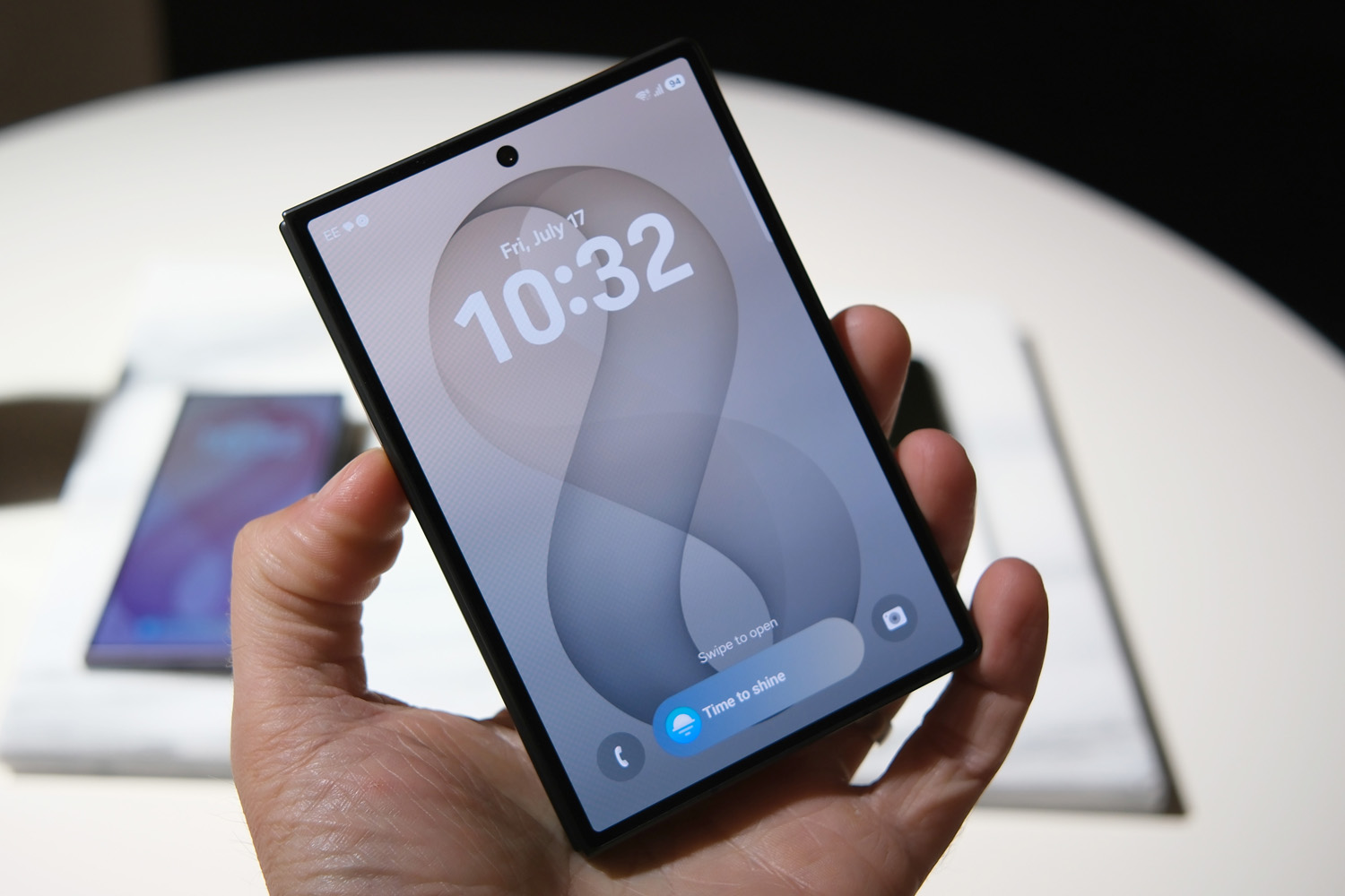 Samsung Galaxy Z Fold8 hands-on in hand front